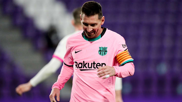 Lionel Messi tentou sair do Barcelona em 2020. Lionel Messi tentou sair do Barcelona em 2020.